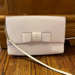 Kate Spade pink crossbody purse